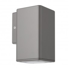 Φωτιστικό Σποτ Μονής Κατεύθυνσης με ντουί GU10 Polycarbonate Γκρι IP54 3-090016